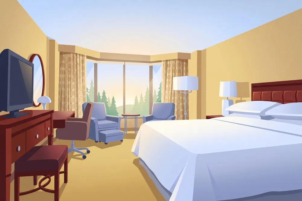 Deluxe guest room at Red Deer Resort & Casino
